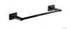 GEDY - GRAN TORINO - Fali törölközőtartó, 35,6 cm - Fekete rozsdamentes acél, réz