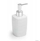 GEDY - KELLY - Folyékony szappan adagoló - Fehér kerámia, krómozott műanyag