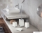 GEDY - LUCY - Álló WC kefe tartó - Fehér, ezüst kerámia, krómozott műanyag