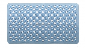 GEDY - MAIM - Csúszásgátló fürdőkádba, 60x38 cm - Áttetsző kék műanyag (PVC)