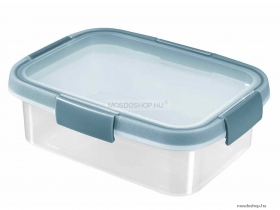 CURVER - SMART ECO - Ételtároló doboz 1L tégla formájú, áttetsző, kék - Műanyag (249946)
