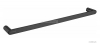DEANTE - ROUND - Fali törölközőtartó, 62,8 cm - Matt fekete rozsdamentes acél