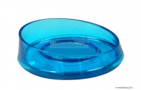 GEDY - FLOU - Szappantartó - Műanyag - Áttetsző kék