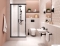 DEANTE - AVIS - Kerámia mosdó, 45x16,5x36,5cm - Falra szerelhető