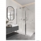 DEANTE - CASCADA - Fali zuhanykar, zuhanykifolyó, 40cm, forgatható - Krómozott