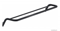 DEANTE - SILIA - Fali törölközőtartó dupla tartórúddal, 61,6 cm - Matt fekete réz