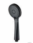DEANTE - NEO BORO - Zuhanyfej, kézizuhany, 3 funkciós - Matt fekete műanyag