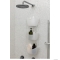UMBRA - BASK - Felakasztható fürdőszobai zuhanypolc, 3 szintes - Fehér