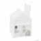 UMBRA - CASA - Papírzsebkendő tartó, házikó formájú - Fehér műanyag
