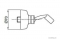 AREZZO DESIGN - OLDFIELD - Fali kézizuhany tartó, mozgatható, retro - Krómozott