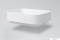 MARMY - NEMO - Mosdó, mosdókagyló - 50x40 cm - Szögletes, kerekített - Pultra, bútorra ültethető