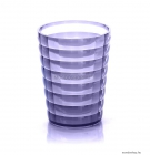 GEDY - GLADY - Fogmosópohár, fogkefetartó - Áttetsző lila műanyag