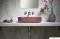 SAPHO - INFINITY OVAL (ISVEA) - Mosdókagyló, mosdó 55x36cm, gesztenye vörös - Pultra, bútorra szerelhető - Kerámia