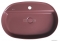 SAPHO - INFINITY OVAL (ISVEA) - Mosdókagyló, mosdó 60x40cm, gesztenye vörös - Pultra, bútorra szerelhető - Kerámia