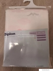 DIPLON - Zuhanyfüggöny, 180x200cm - Textil - Rózsaszín-szürke mintás (CN7390)