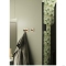 GEDY - JUNCOS - Fürdőszobai fali akasztó - Szögletes - Bambusz, fekete fém