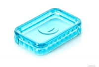 GEDY - GLADY - Szappantartó - Áttetsző kék színű - Műanyag