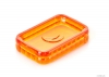 GEDY - GLADY - Szappantartó - Áttetsző narancssárga színű - Műanyag