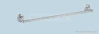 DIPLON - 1-es törölközőtartó - Falra szerelhető - 60 cm - Krómozott (SE01811-60)