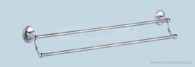 DIPLON - 2-es törölközőtartó - Falra szerelhető - 60 cm (SE01812-60)