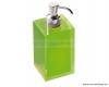 GEDY - RAINBOW - Folyékony szappan adagoló - Áttetsző zöld műgyanta (RA81-04)
