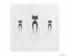 GEDY - MIAO - Csúszásgátló zuhanyzóba - Macska mintás