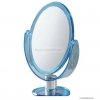 GEDY - Kozmetikai tükör, fürdőszobai tükör - Áttetsző kék - Műanyag (CO2018)