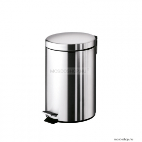 GEDY - ARGENTA - Fürdőszobai szemeteskuka, hulladékgyűjtő - 3 L - Fényes rozsdamentes acél