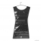 UMBRA - LITTLE BLACK DRESS - Ékszertartó - Fekete szövet, fém