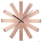 UMBRA - RIBBON - Falióra, D30cm - Rosegold színű rozsdamentes acél