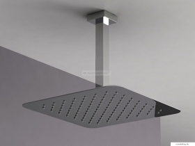 AREZZO DESIGN - SLIM SQUARE - Esőztető zuhanyfej - Szögletes - 20x20 cm - Rozsdamentes acél
