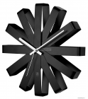 UMBRA - RIBBON - Falióra, D30cm - Fekete rozsdamentes acél