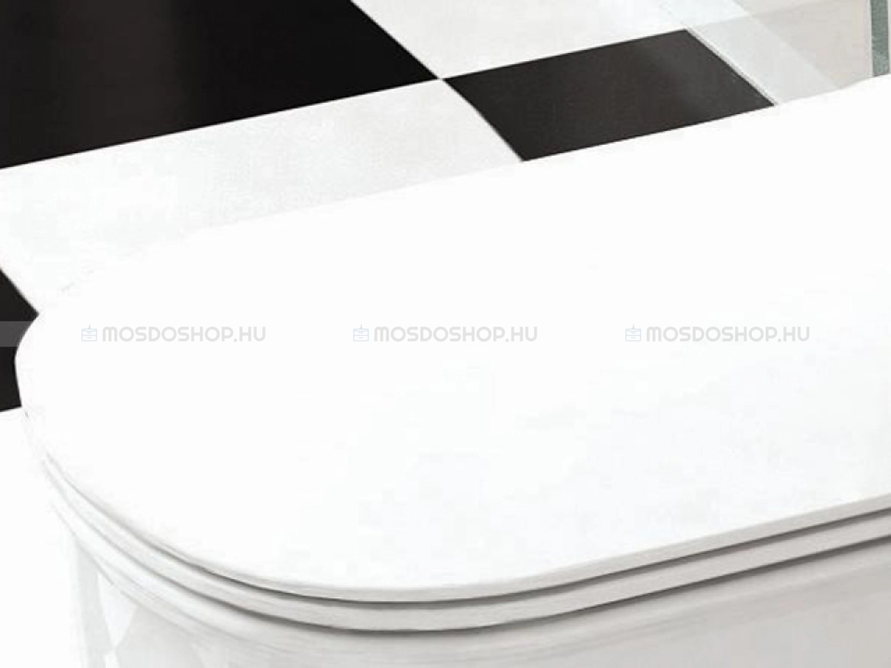 AREZZO DESIGN - CHARLTON - Soft Close lecsapódásgátlós WC tető, ülőke (Duroplast)