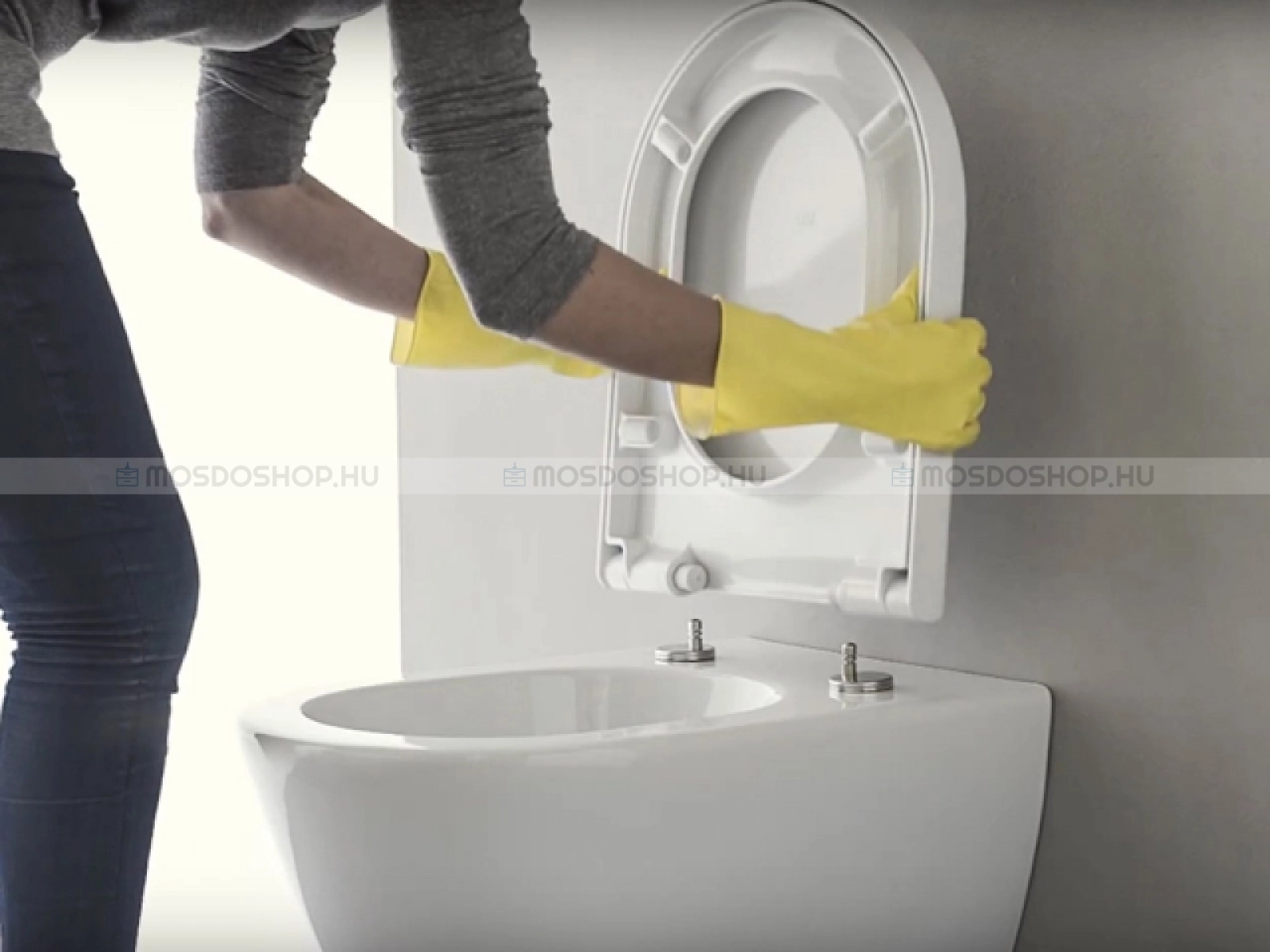AREZZO DESIGN - INDIANA - Soft Close lecsapódásgátlós WC tető, ülőke (Duroplast)