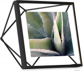 UMBRA - PRISMA - Asztali képkeret - 10x10 cm-es fotóhoz - Fekete - Fém