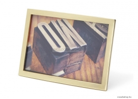 UMBRA - SENZA - Asztali képkeret - 10x15 cm-es fotóhoz - Sárgaréz színű - Fém