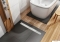 DEANTE - LINEAR - Alacsony zuhanyfolyóka, padlóösszefolyó acél fedlappal (100cm, szifon 65mm)