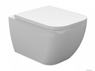 AREZZO DESIGN - OHIO RIMLESS - Függesztett WC - Perem nélküli - Porcelán
