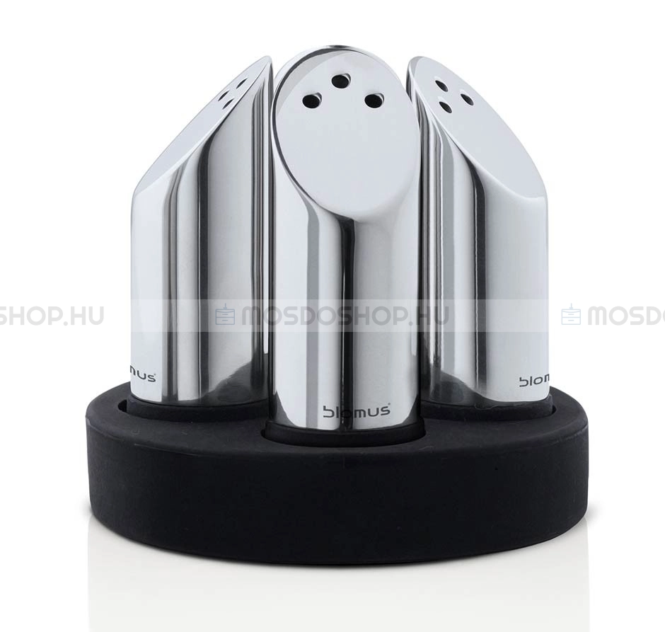 BLOMUS - OVO - Mini fűszerszóró szett - 4 db - Szilikon, rozsdamentes acél-fényes