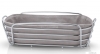 BLOMUS - DELARA - Kenyérkosár pamut belsővel, rozsdamentes acél ráccsal - Szürke - 32 cm 