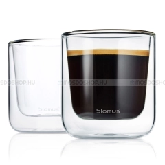 BLOMUS NERO - Espresso pohár szett (2 db) - 20 ml - Thermo üveg