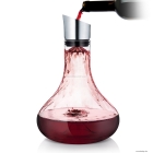 BLOMUS - ALPHA - Dekantáló üveg borokhoz - üveg - rozsdamentes acél - szálcsiszolt, szilikon