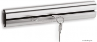 BLOMUS - TEWO - Fali kulcstartó - 32 cm - Rozsdamentes acél - szálcsiszolt, habszivacs