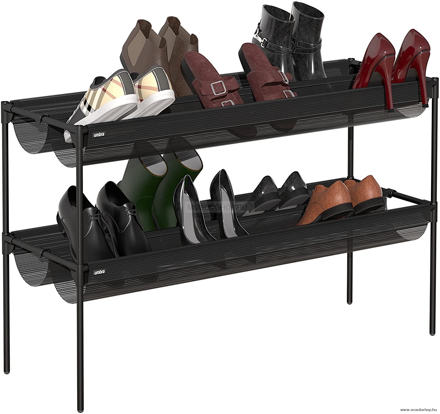 Подставка для обуви в коридор. Подставка для обуви "Альфа 32" (черный). Обувница Umbra. Полка для обуви умбра. Умбра променад для обуви.