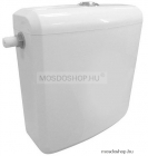 AQUALINE - WC tartály duál gombos öblítőmechanikával - Jobb vagy bal oldali vízbekötés (T1801-S)