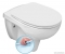 AQUALINE - RIGA - Függesztett WC - Rimless öblítő rendszerrel - Kerámia