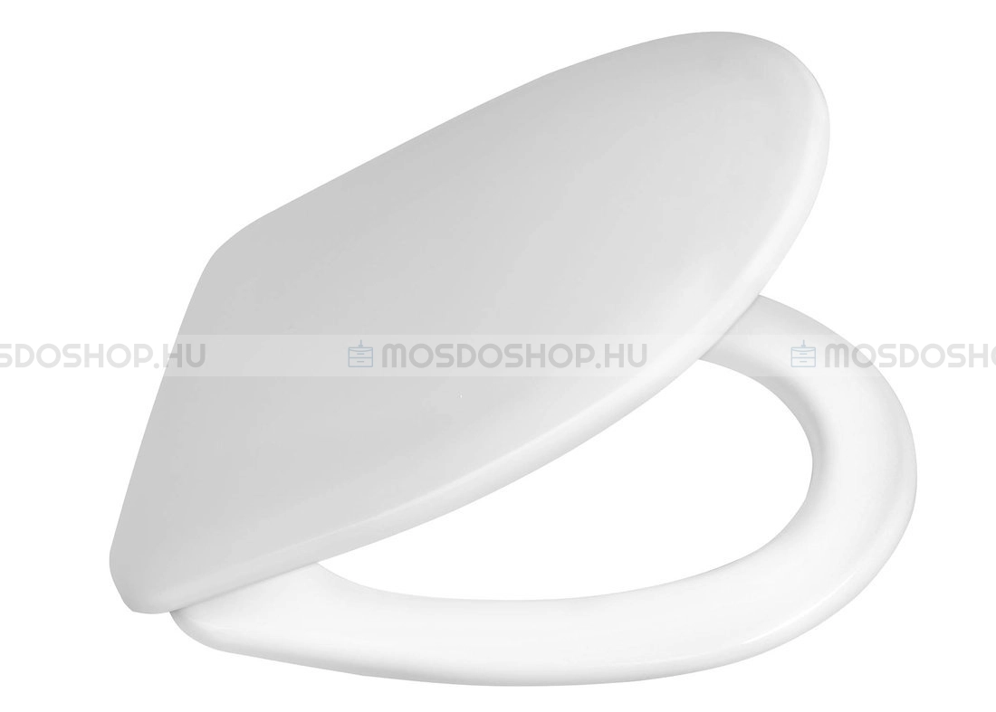 AQUALINE RIGA - WC ülőke, tető - Fehér duroplast (RG901)