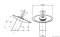 DIPLON - Mosdó csaptelep kerek üvegtányérral - Krómozott (ST9905)