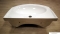 DIPLON - Kerámia mosdó, mosdókagyló 55x42cm - Falra, bútorra szerelhető (WB1905)