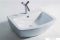 DIPLON - Kerámia mosdó, mosdókagyló 62x52 - Pultra, bútorra, falra szerelhető (WB3911)